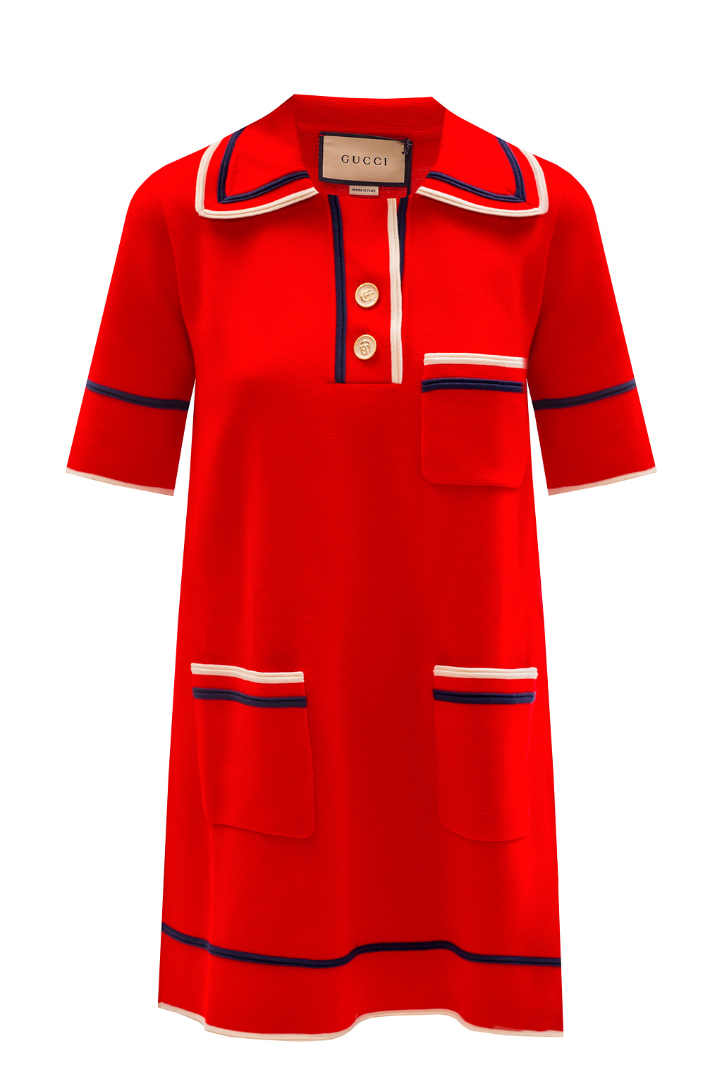 Gucci Short sleeve dress with logo